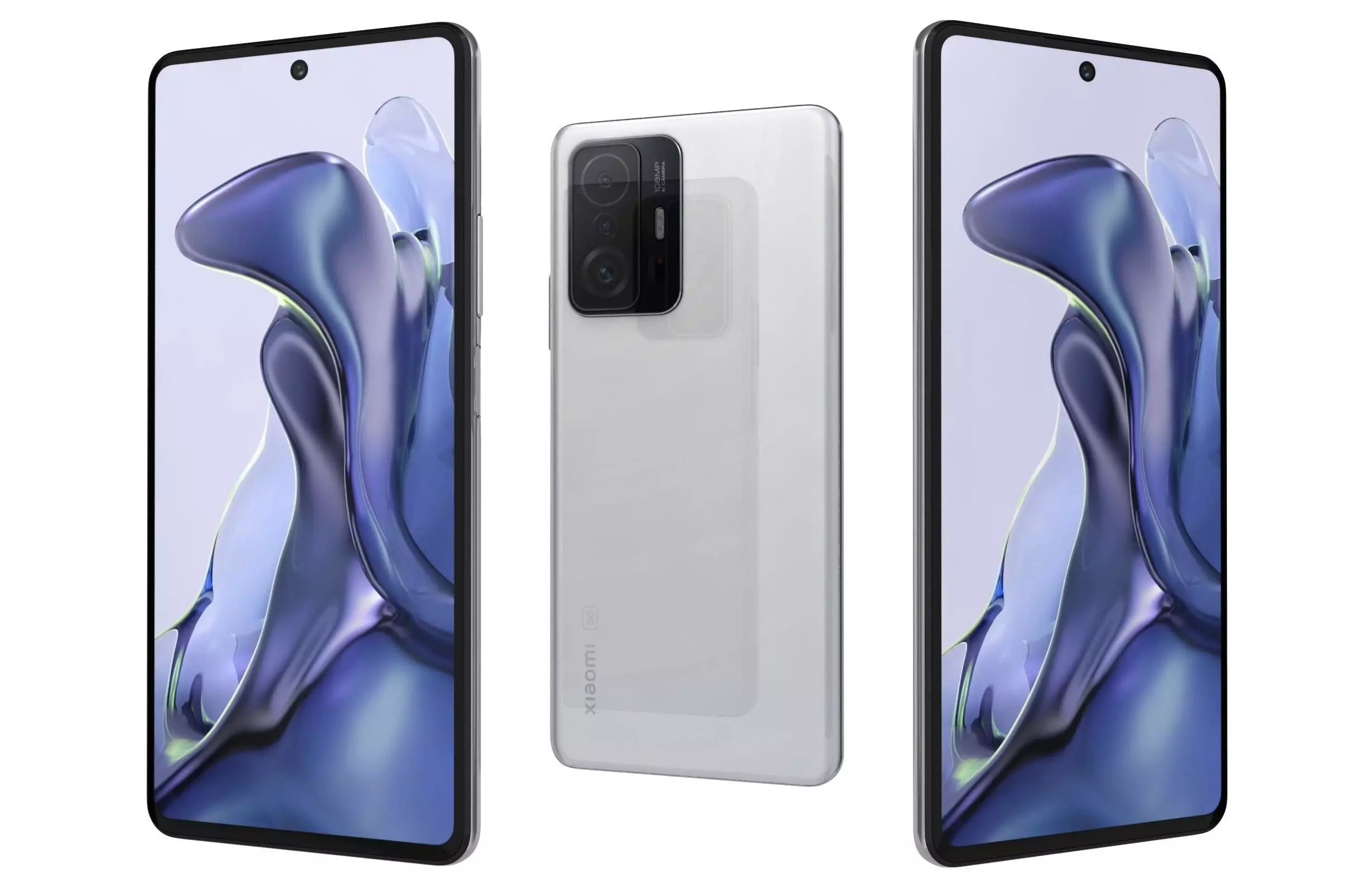 Xiaomi 11T Moonlight White 3D model