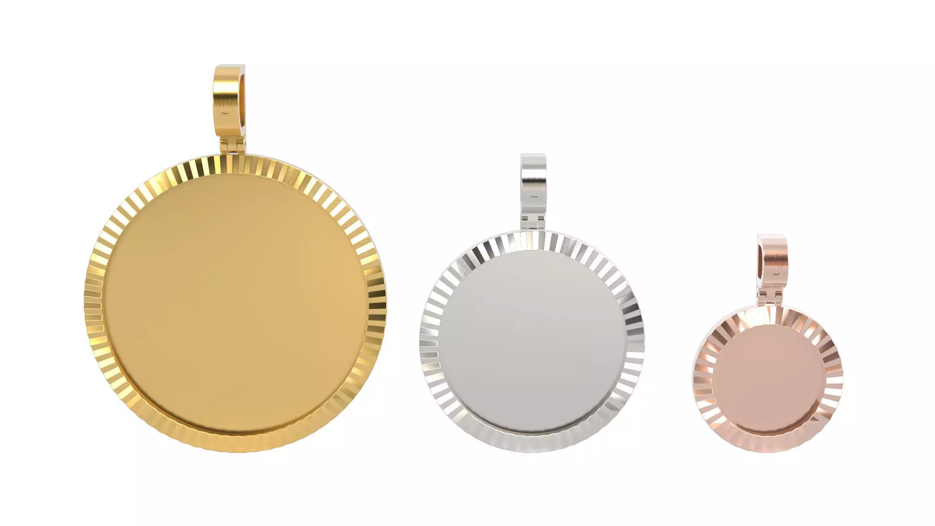 Picture pendant 1-2 inch N 54 3D print model