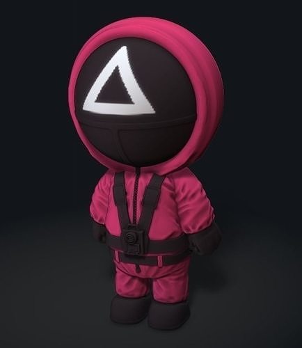 Squid Game Army 3D print model