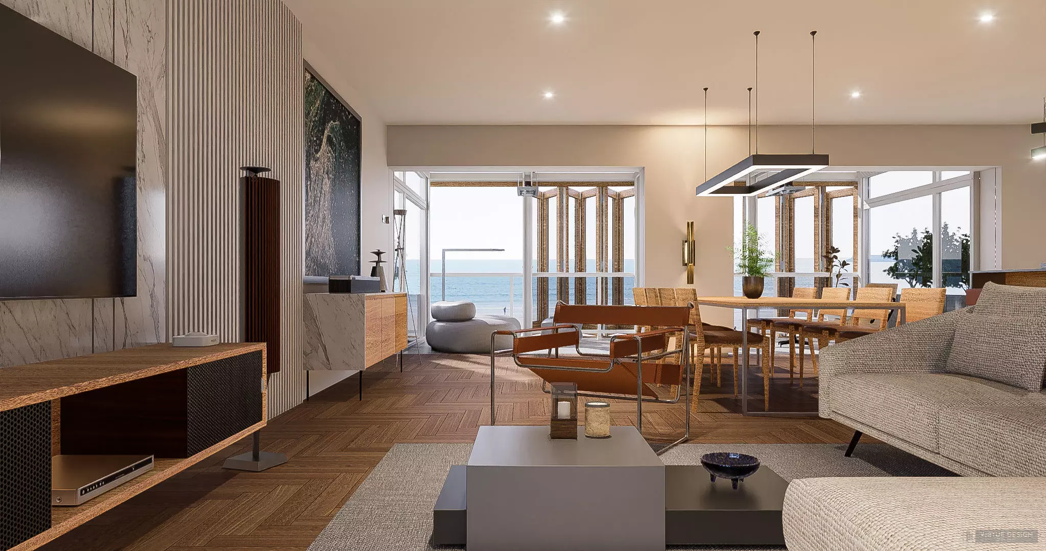 Modern living - A5  3D model_0