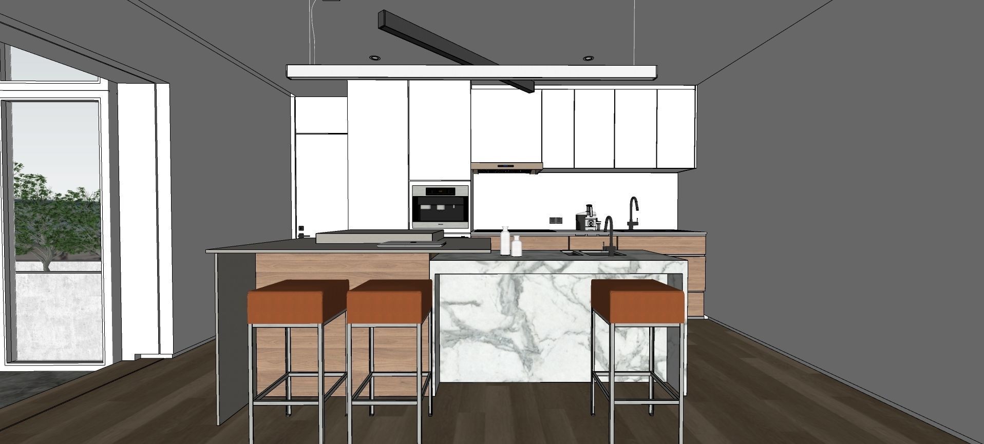 Modern living - A5  3D model_18