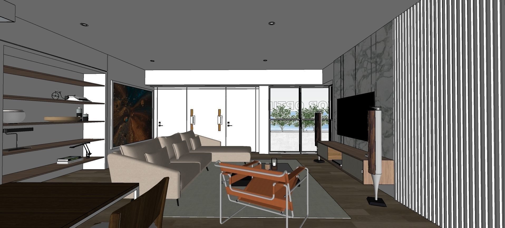 Modern living - A5  3D model_20