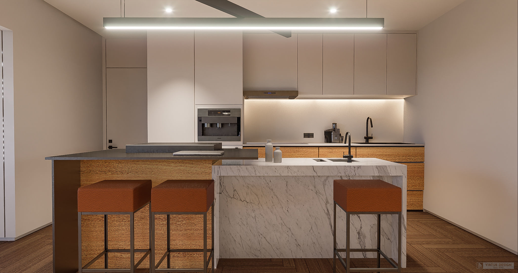 Modern living - A5  3D model_4