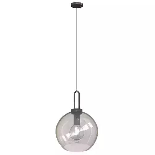 Light glass globe pendant