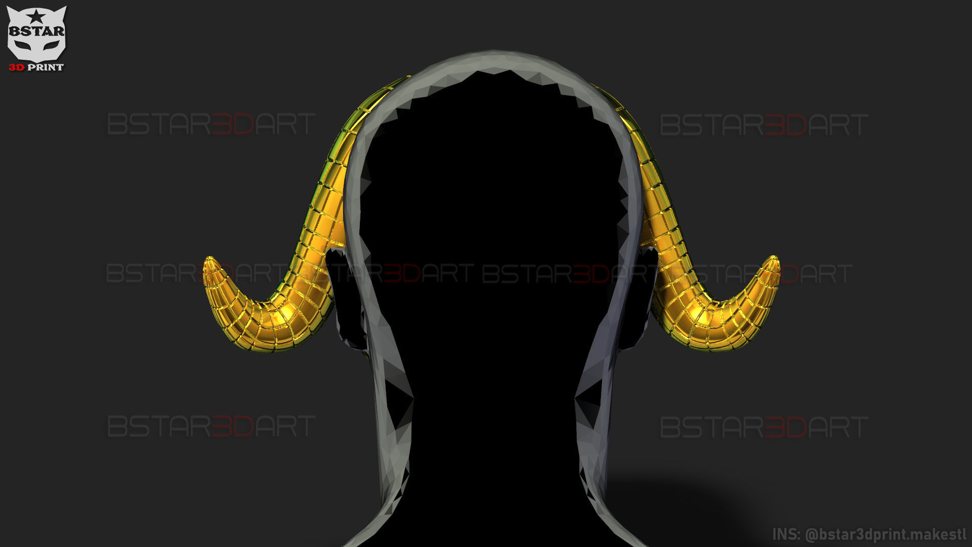 Squid Game Mask - Vip Buffalo Mask Cosplay 3D print model_19