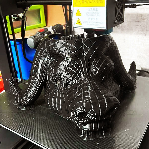 Squid Game Mask - Vip Buffalo Mask Cosplay 3D print model_16