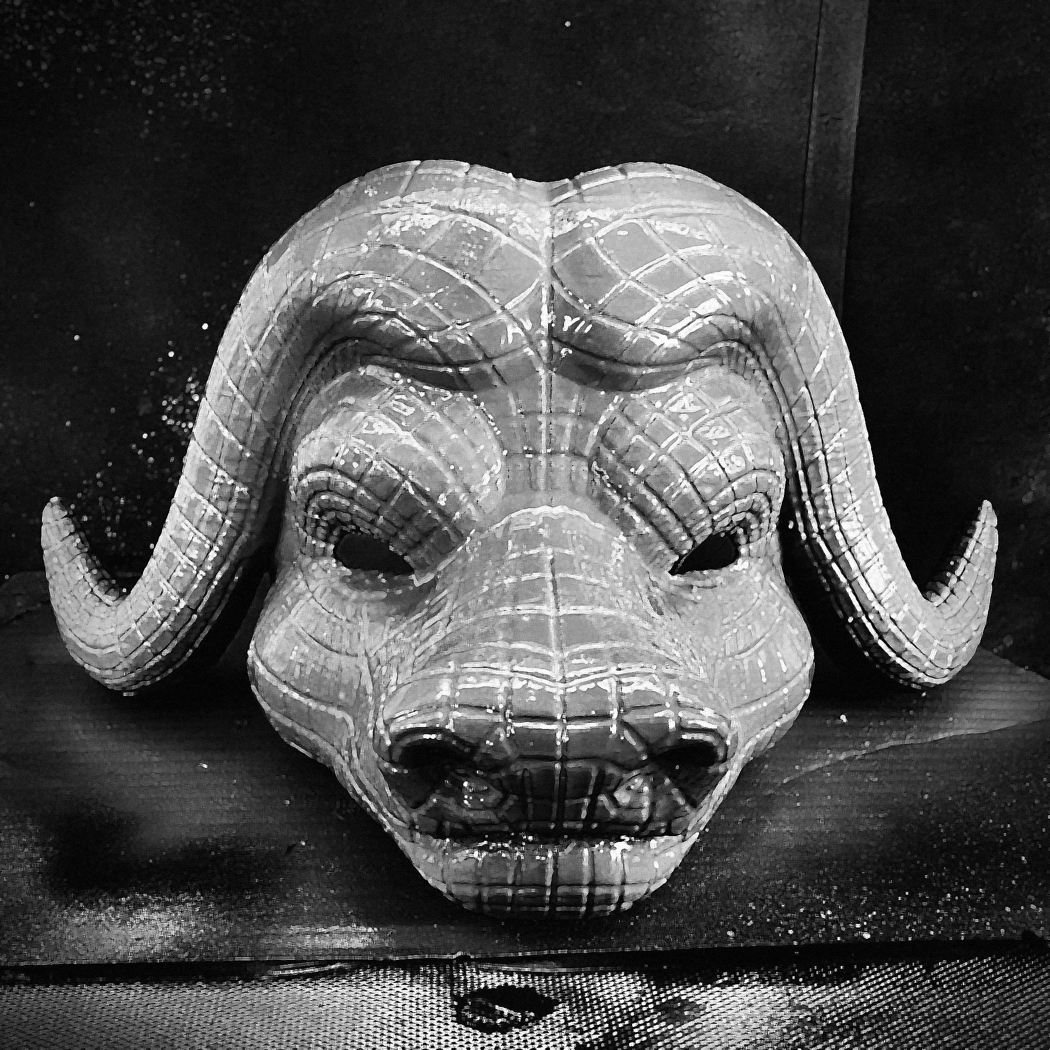 Squid Game Mask - Vip Buffalo Mask Cosplay 3D print model_11