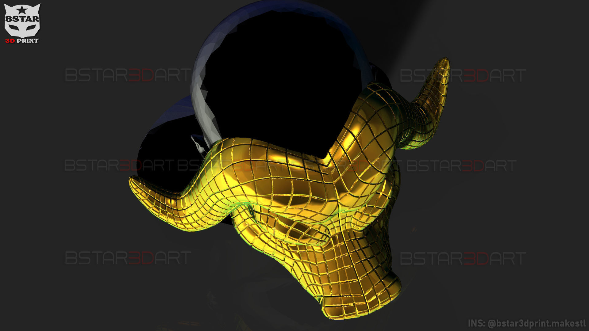 Squid Game Mask - Vip Buffalo Mask Cosplay 3D print model_23