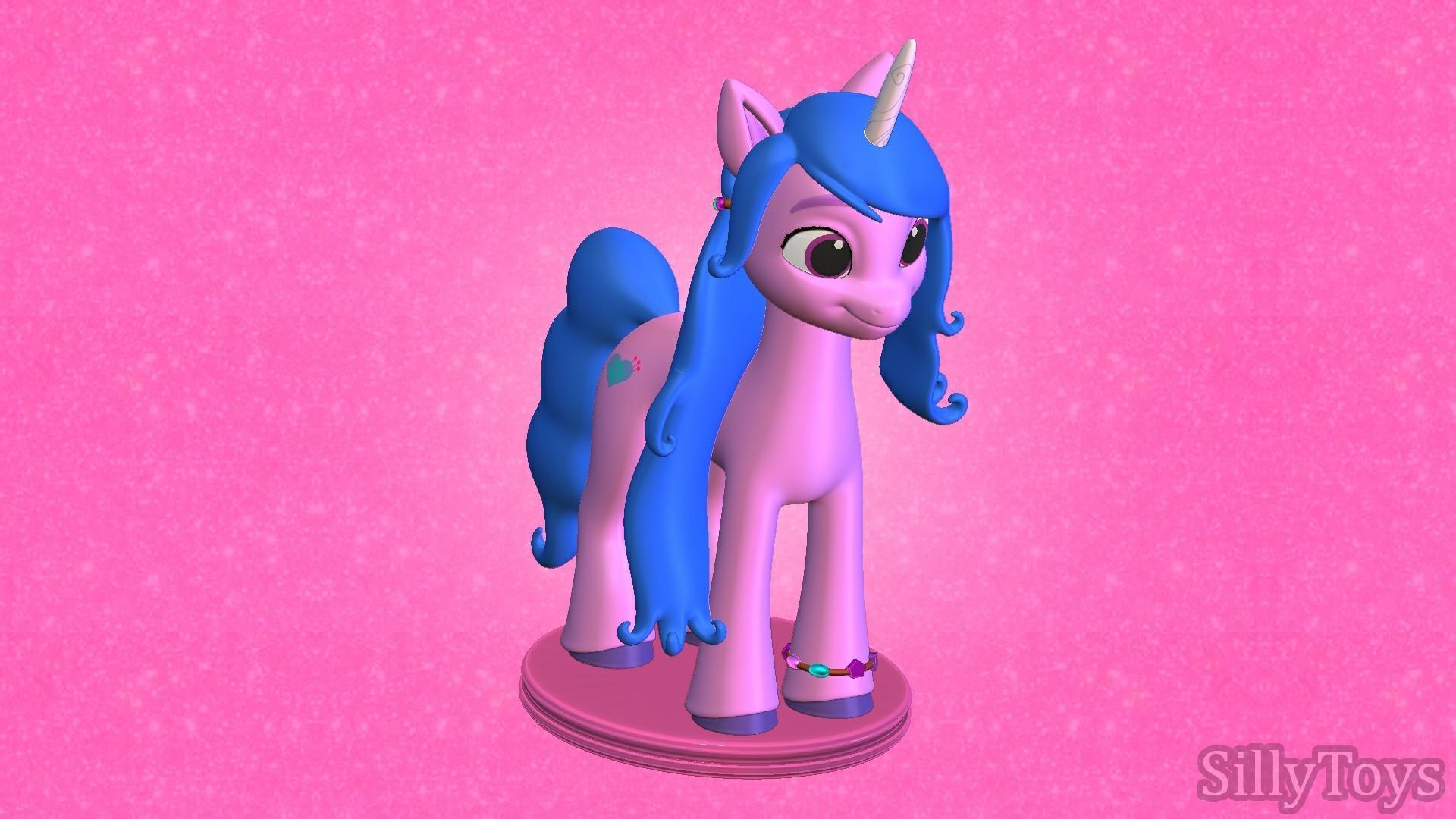Izzy Moonbow - My Little Pony A New Generation 3D print model_7