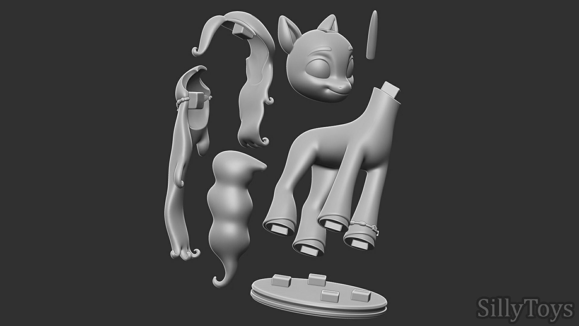 Izzy Moonbow - My Little Pony A New Generation 3D print model_11
