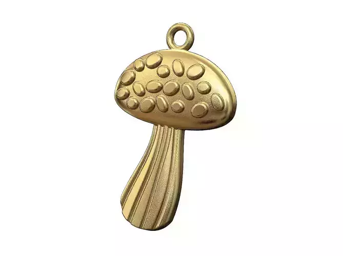 Mushroom shaped pendant 