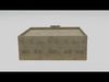 Egyptian House Low-poly 3D model_1