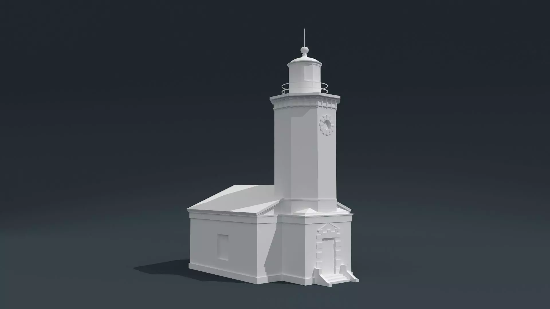 Forward Inkerman Lighthouse 3D model_0