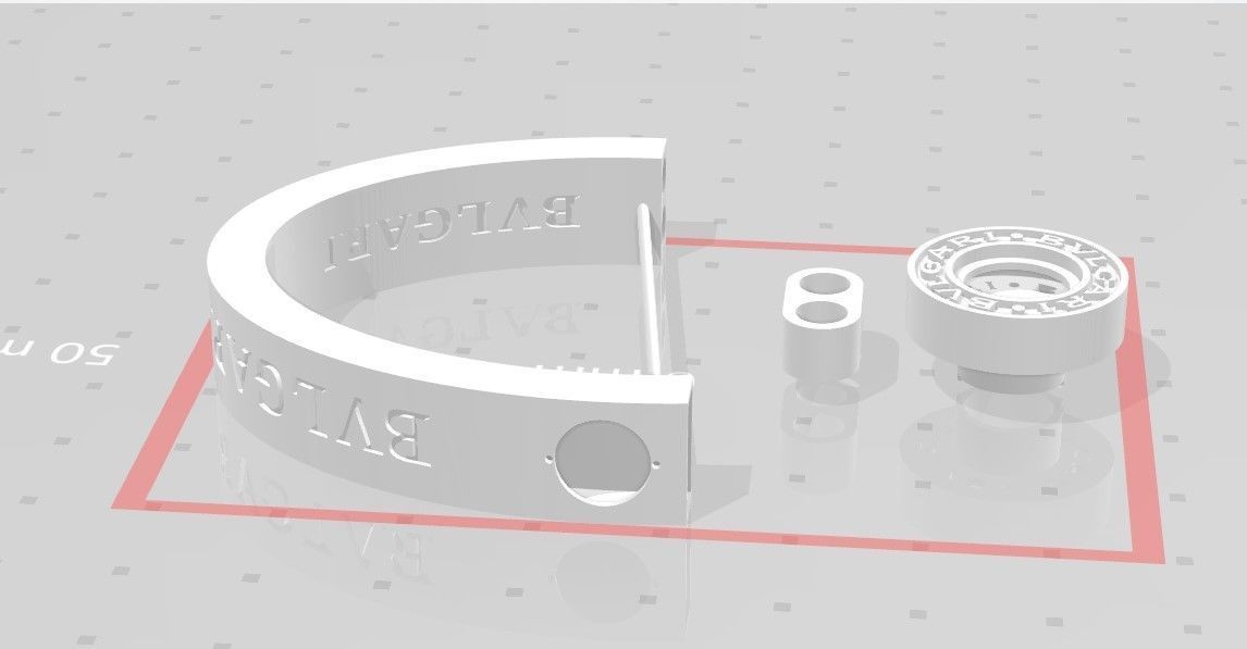 Bvl men bracelet 1 3D print model_8