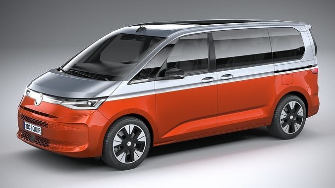 Volkswagen Multivan 2022 3D model