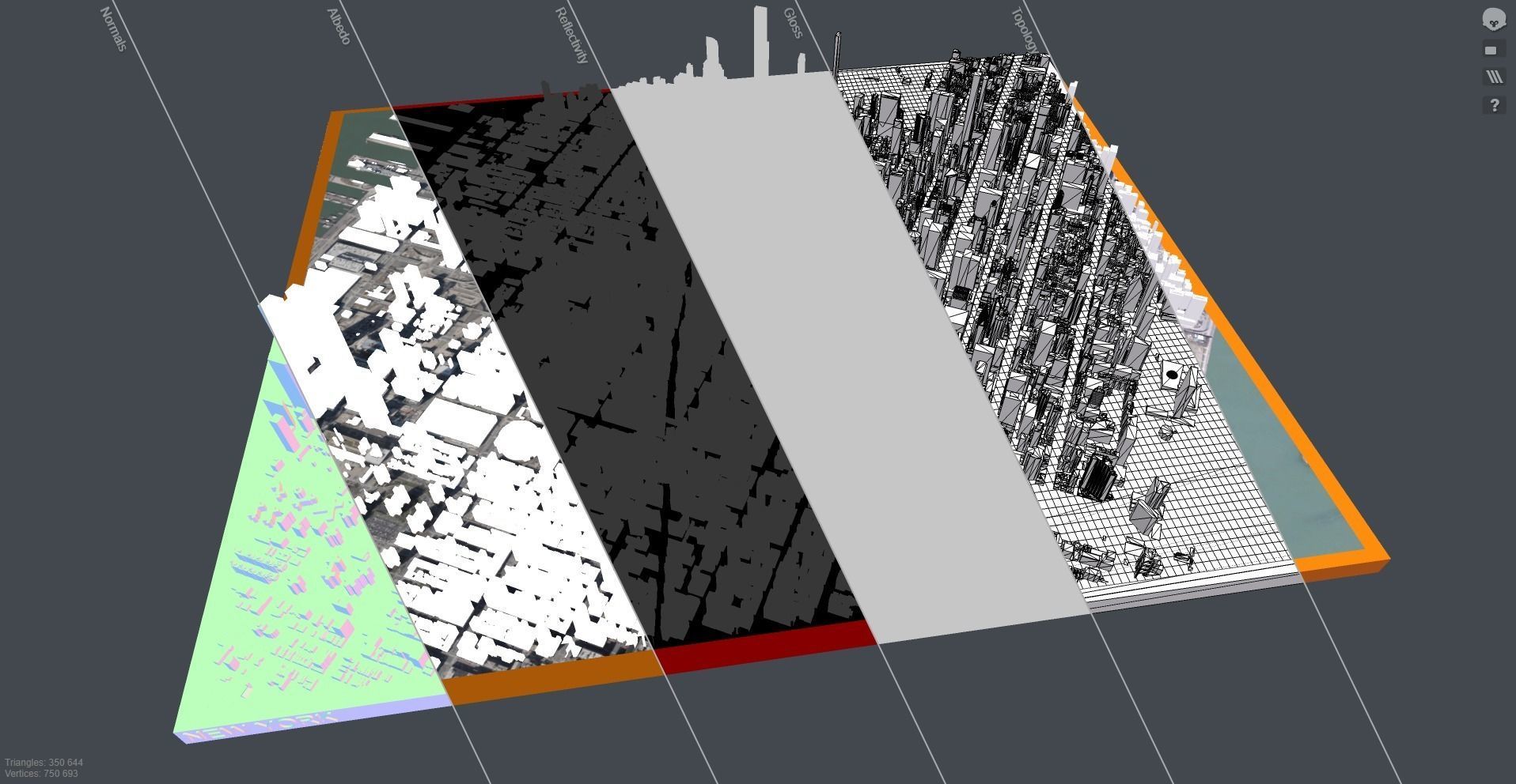 Cityscape New York USA 3D model_10