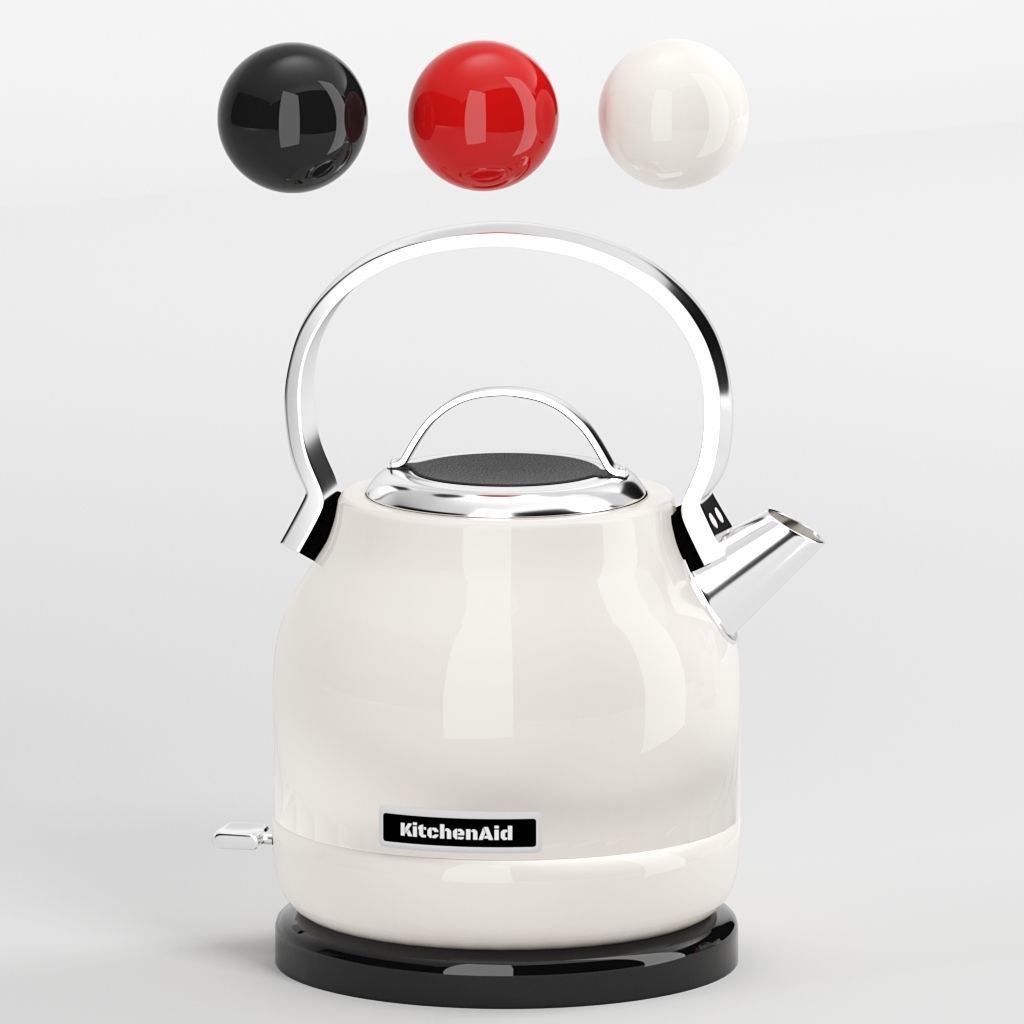 KitchenAid Waterkoker 3D model_10