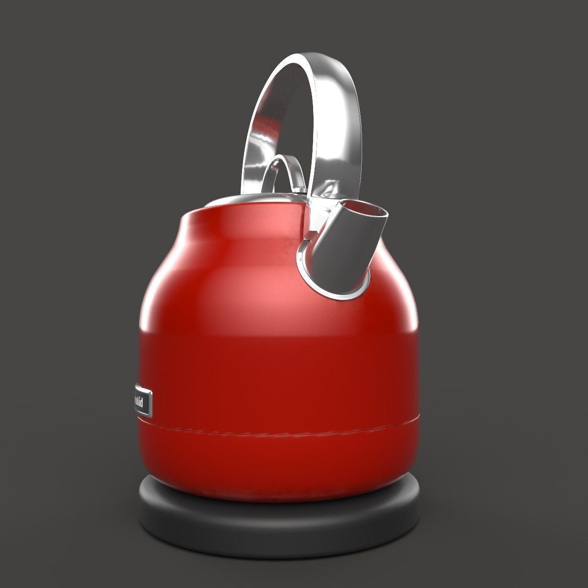 KitchenAid Waterkoker 3D model_12