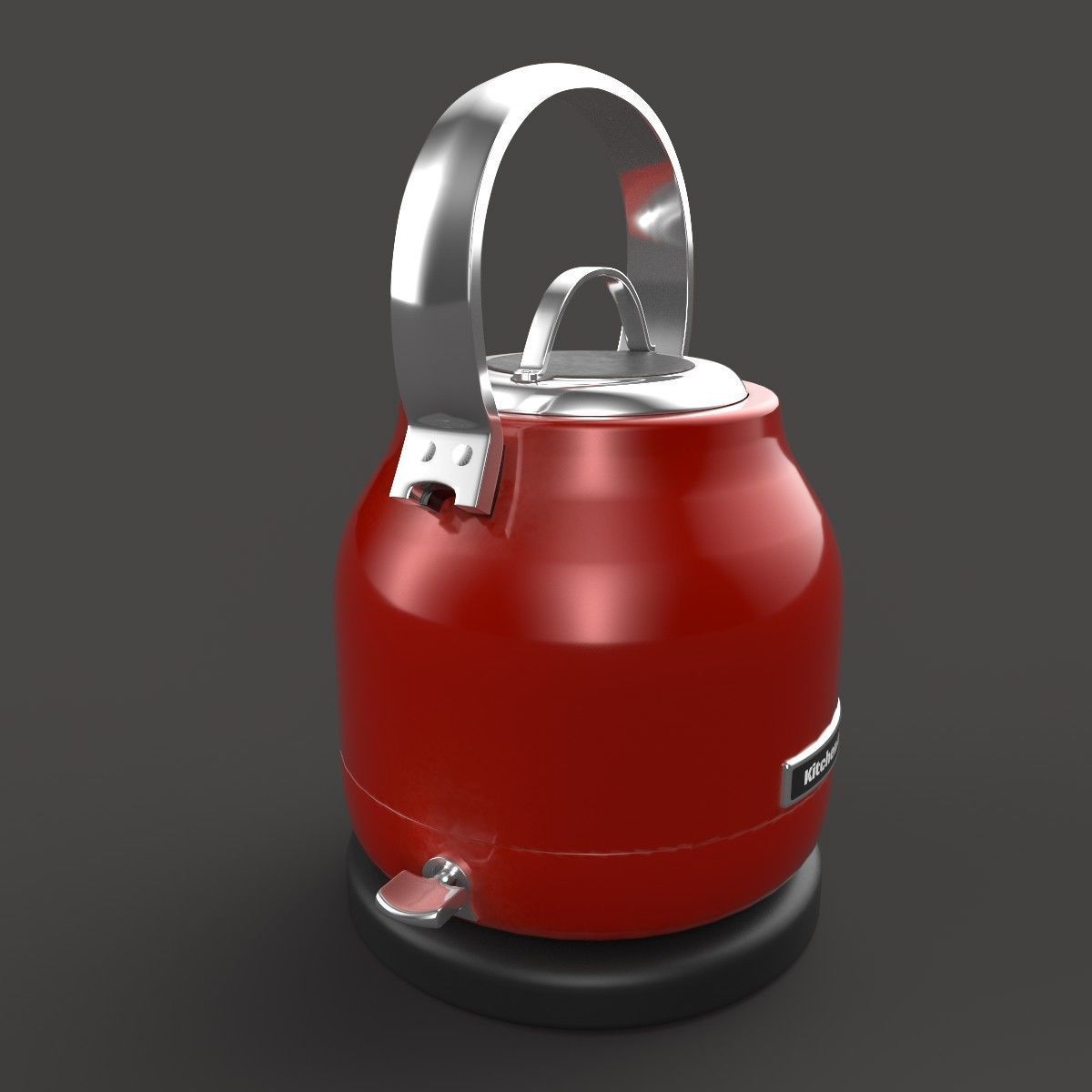 KitchenAid Waterkoker 3D model_4