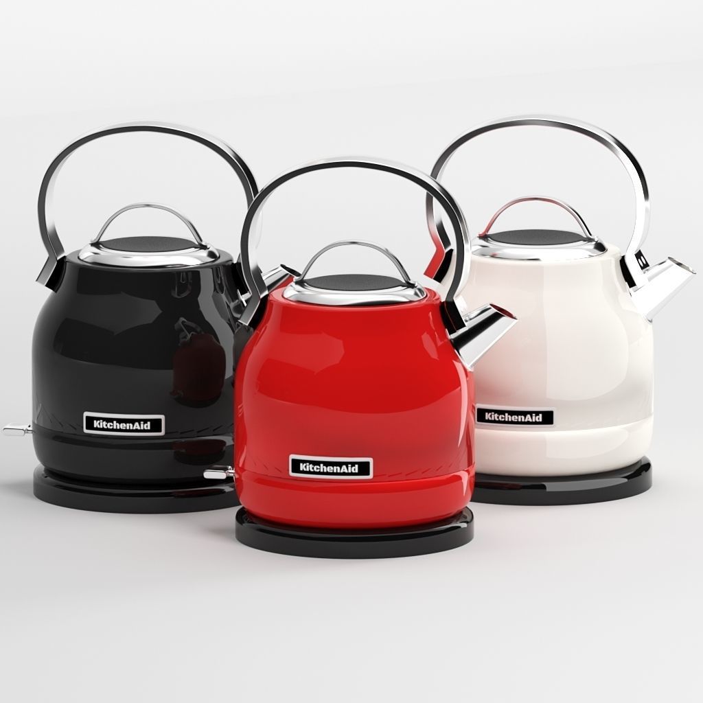 KitchenAid Waterkoker 3D model_7