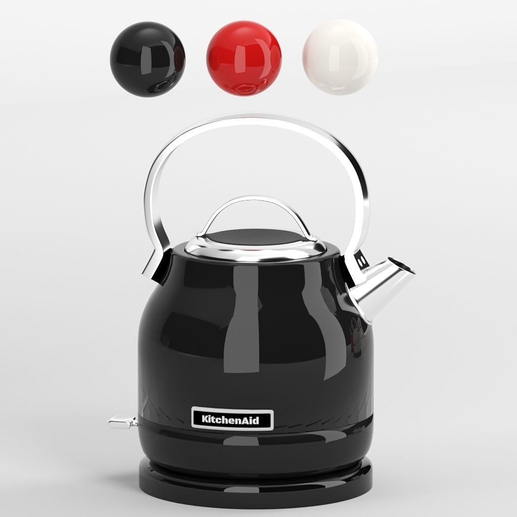 KitchenAid Waterkoker 3D model_8