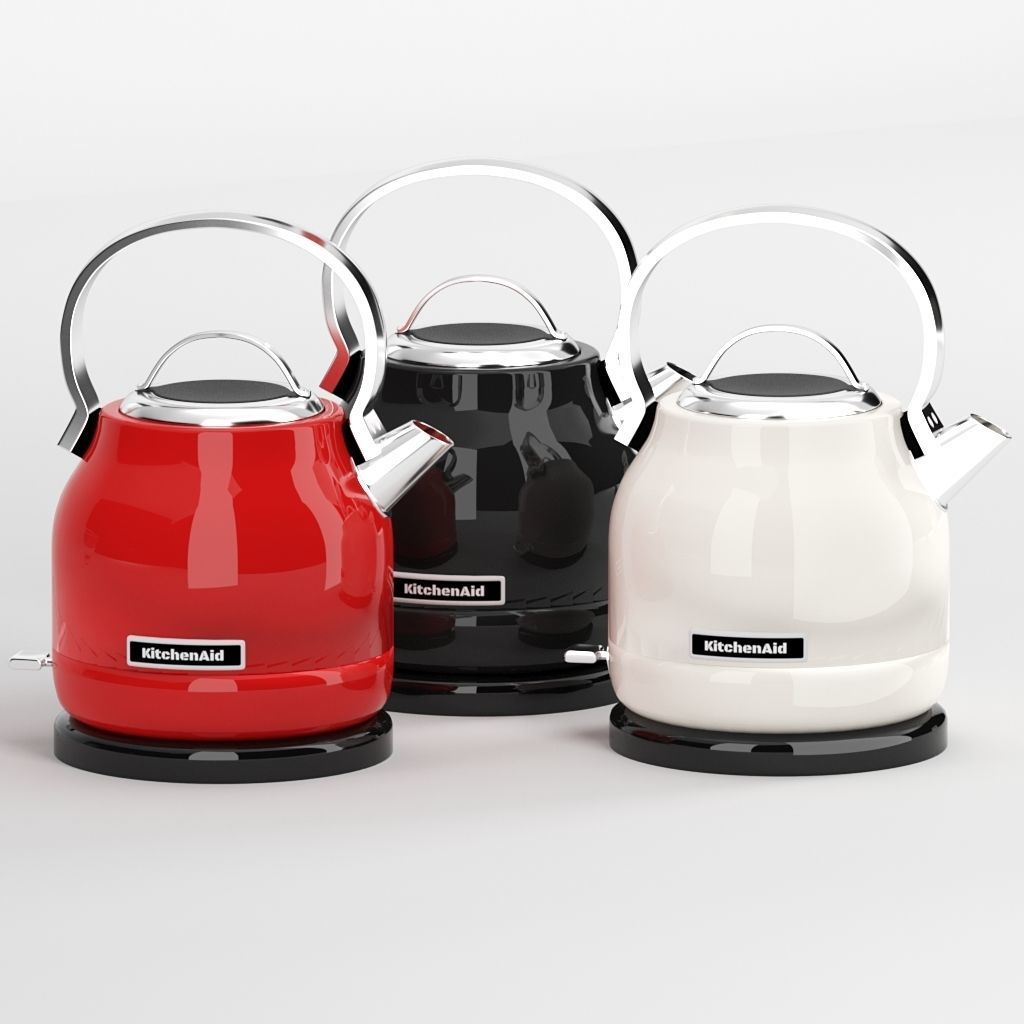 KitchenAid Waterkoker 3D model_1