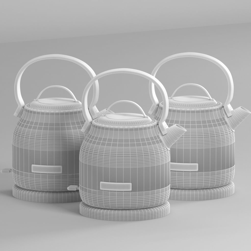 KitchenAid Waterkoker 3D model_2