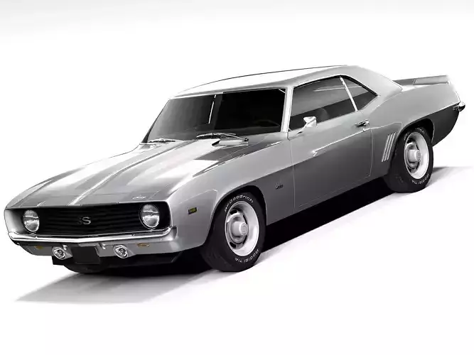 Chevrolet Camaro SS 1969 Lowpoly