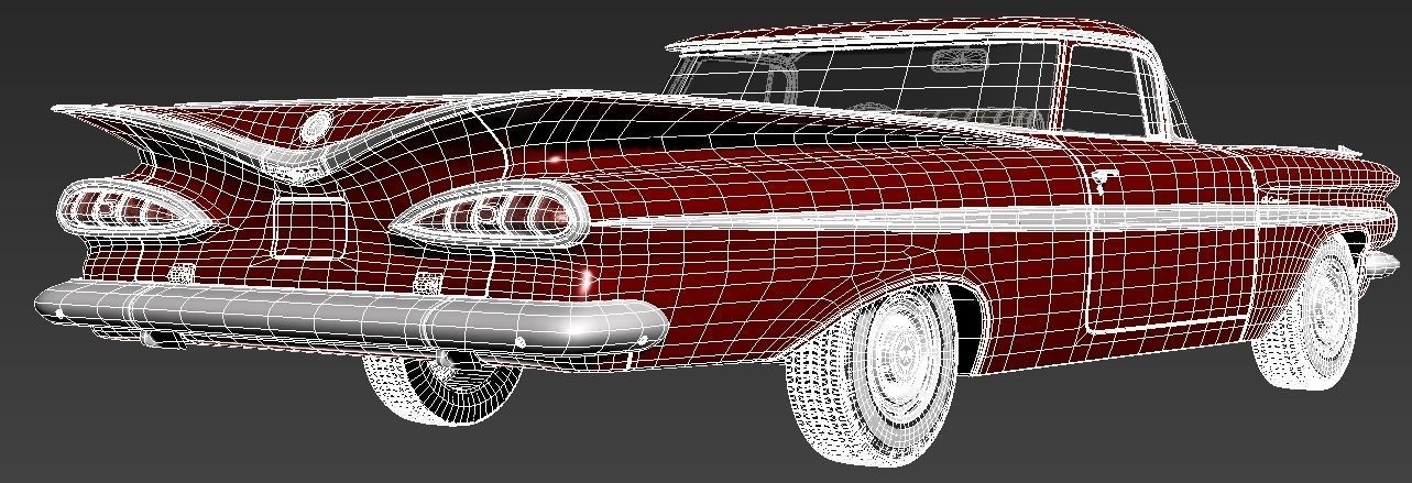 Chevrolet El Camino 1959 3D model_13