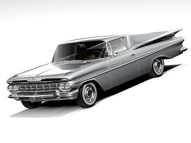 Chevrolet El Camino 1959 3D model