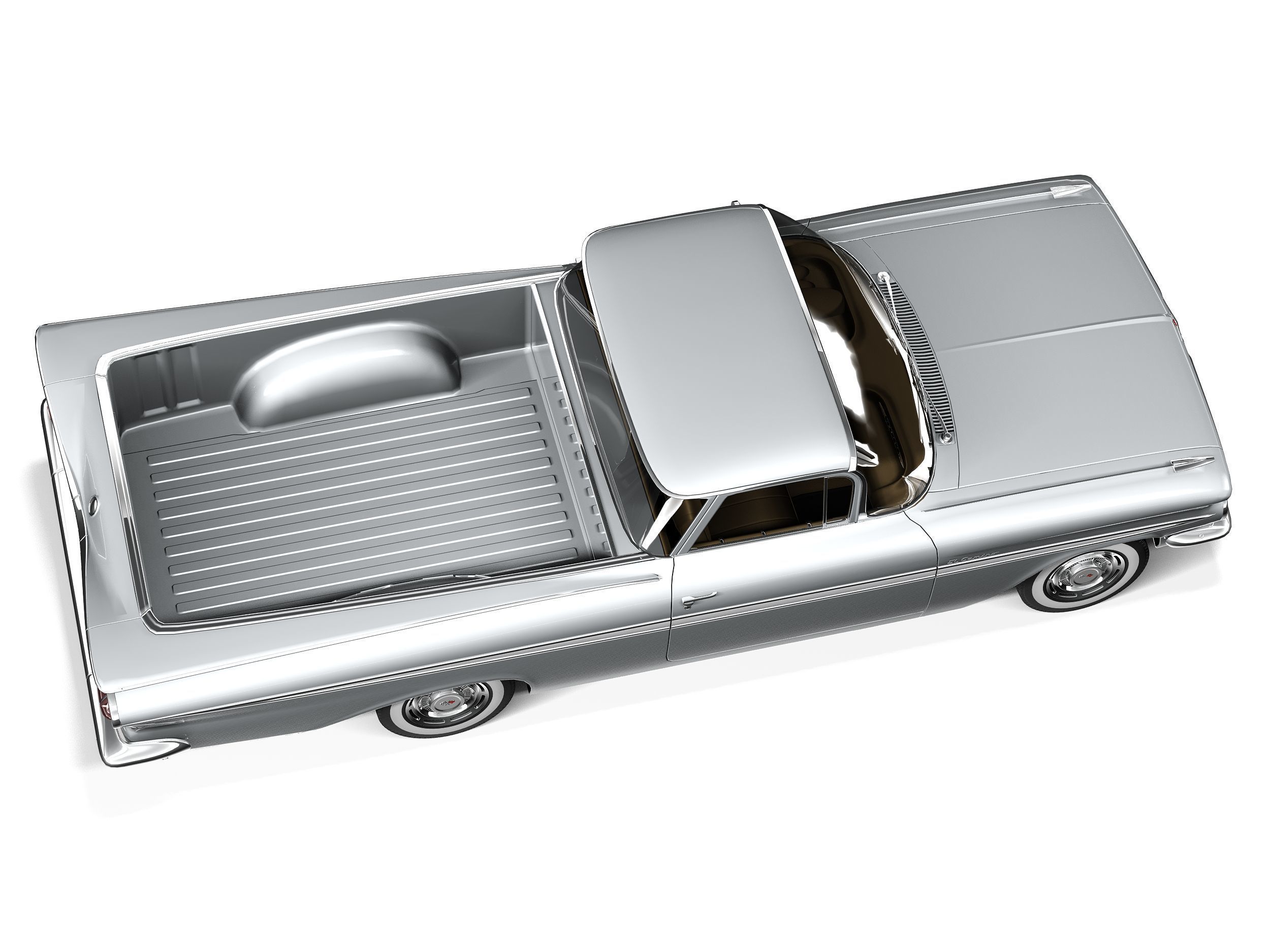 Chevrolet El Camino 1959 3D model_7