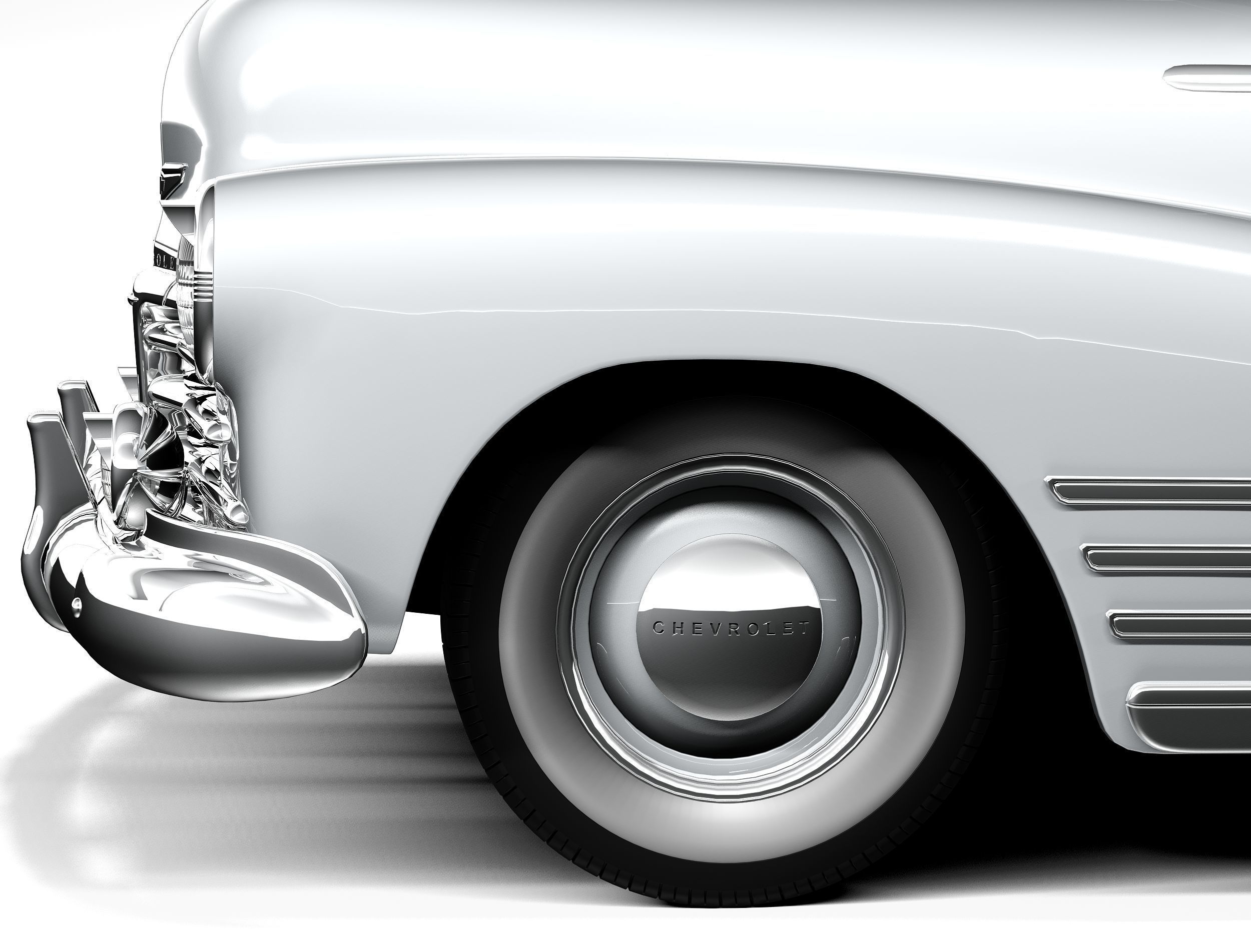 Chevrolet Fleetline Aerosedan 1948 3D model_10