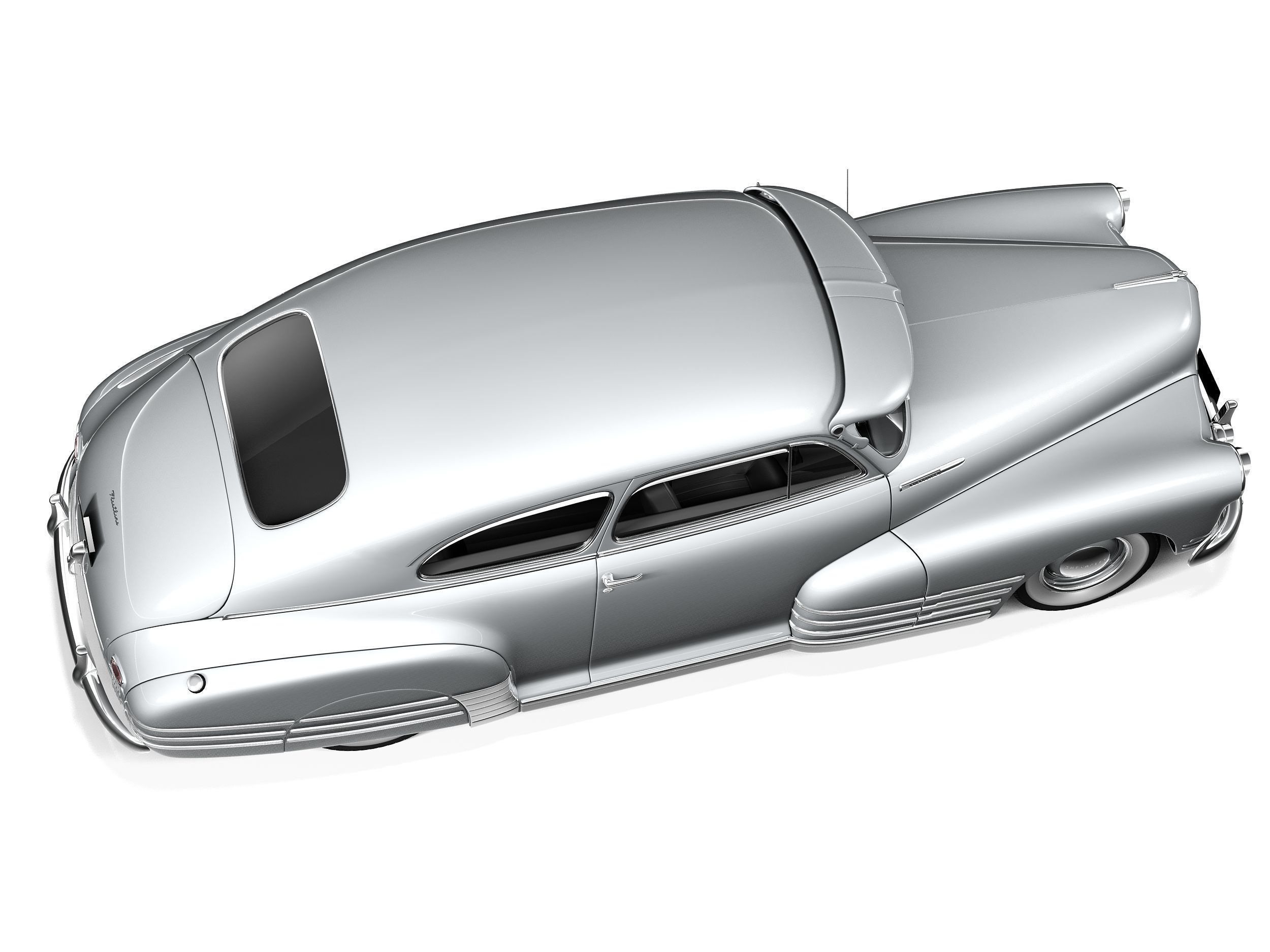 Chevrolet Fleetline Aerosedan 1948 3D model_7