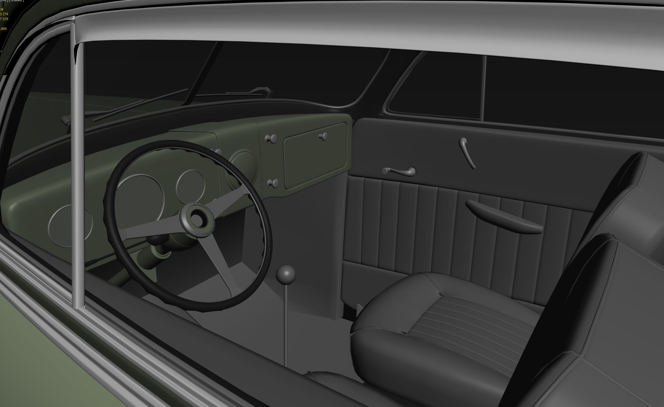 Chevrolet Fleetline Aerosedan 1948 3D model_14