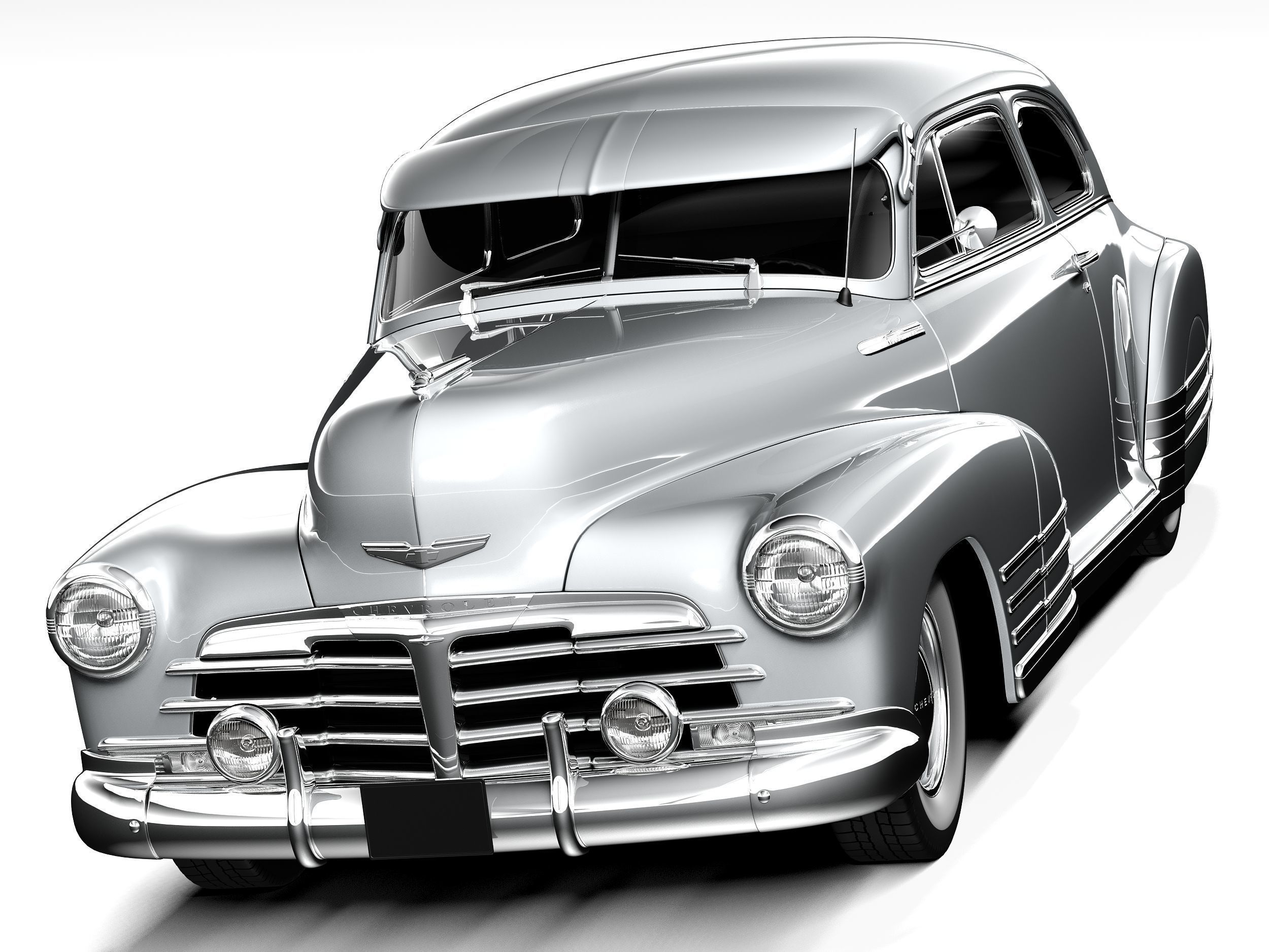 Chevrolet Fleetline Aerosedan 1948 3D model_1