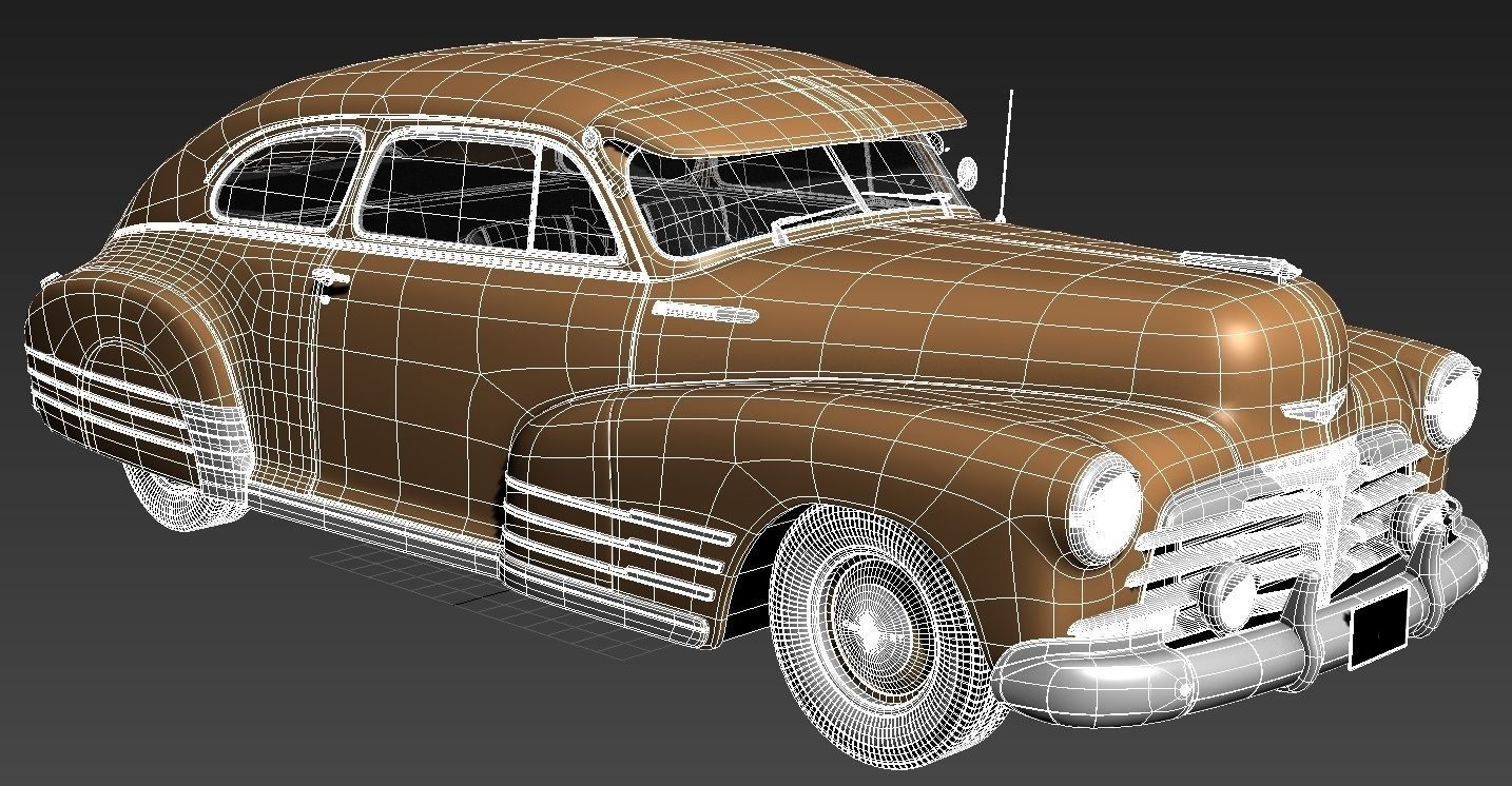 Chevrolet Fleetline Aerosedan 1948 3D model_13