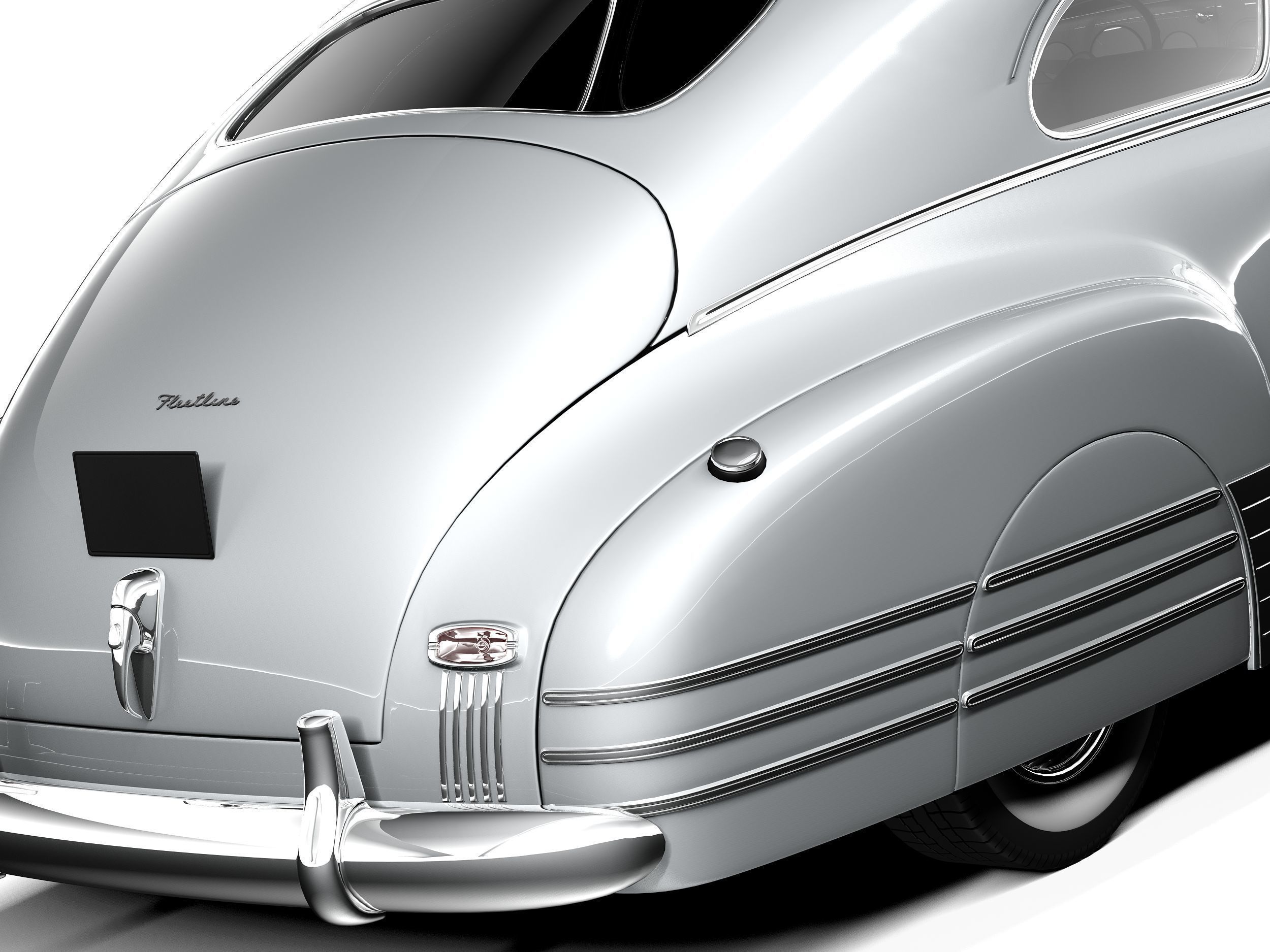 Chevrolet Fleetline Aerosedan 1948 3D model_3