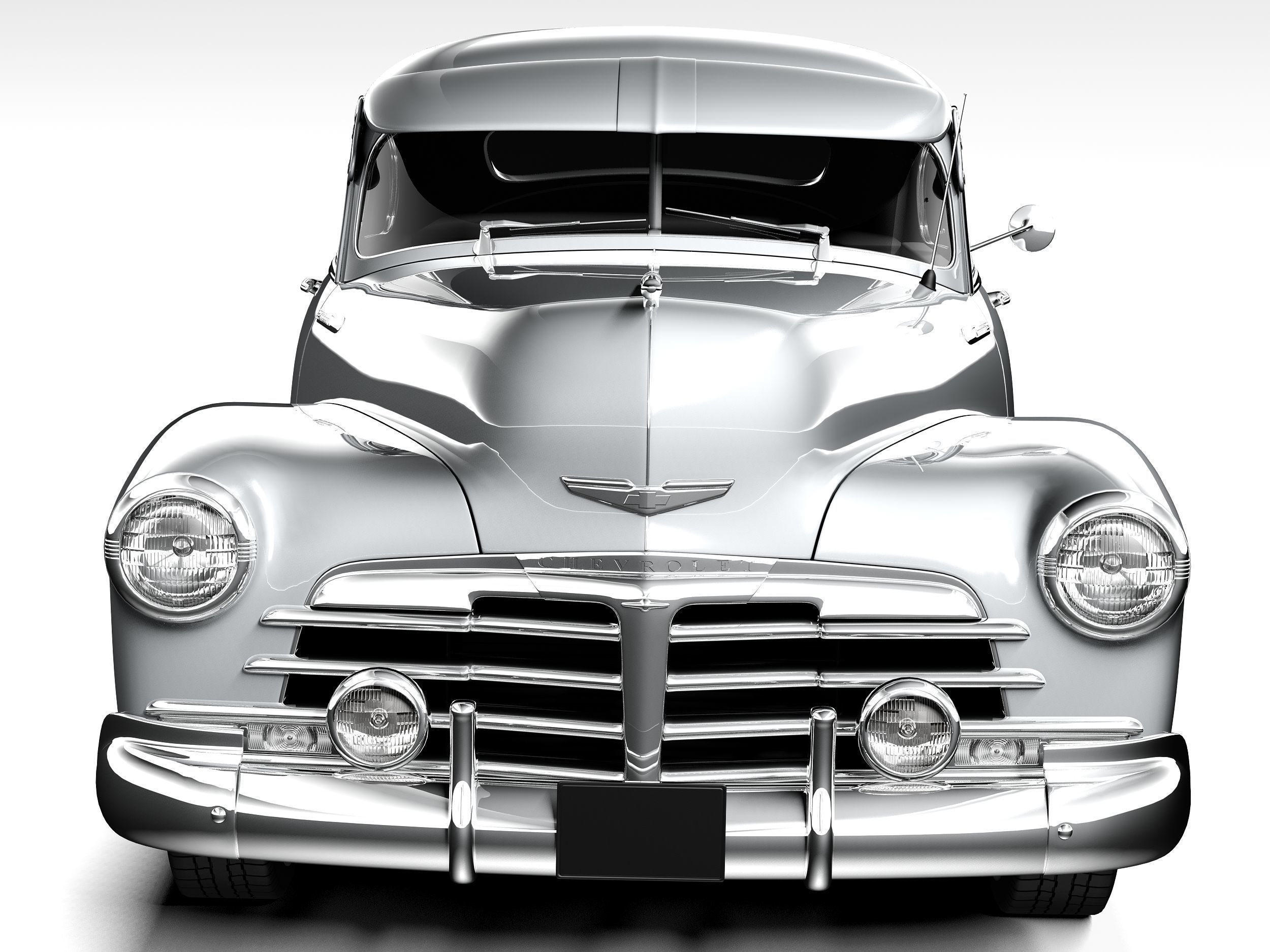 Chevrolet Fleetline Aerosedan 1948 3D model_9