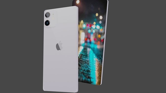 New i phone 11 3d mode Free 3D model