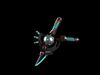 Techno-Magic Crosier Low-poly 3D model_1