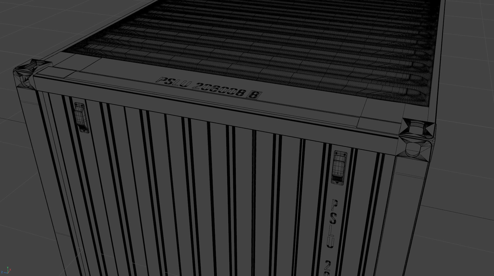 New 20ft Shipping Container 3D model_27