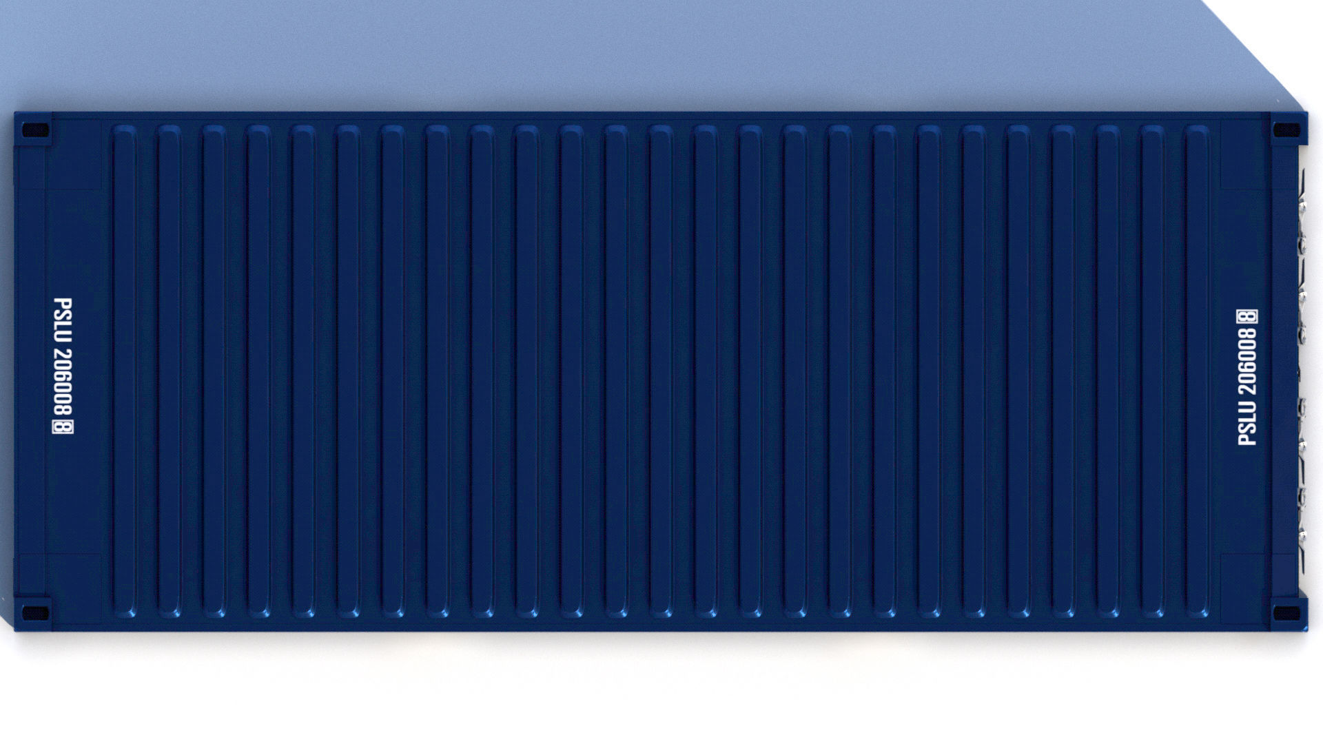 New 20ft Shipping Container 3D model_8