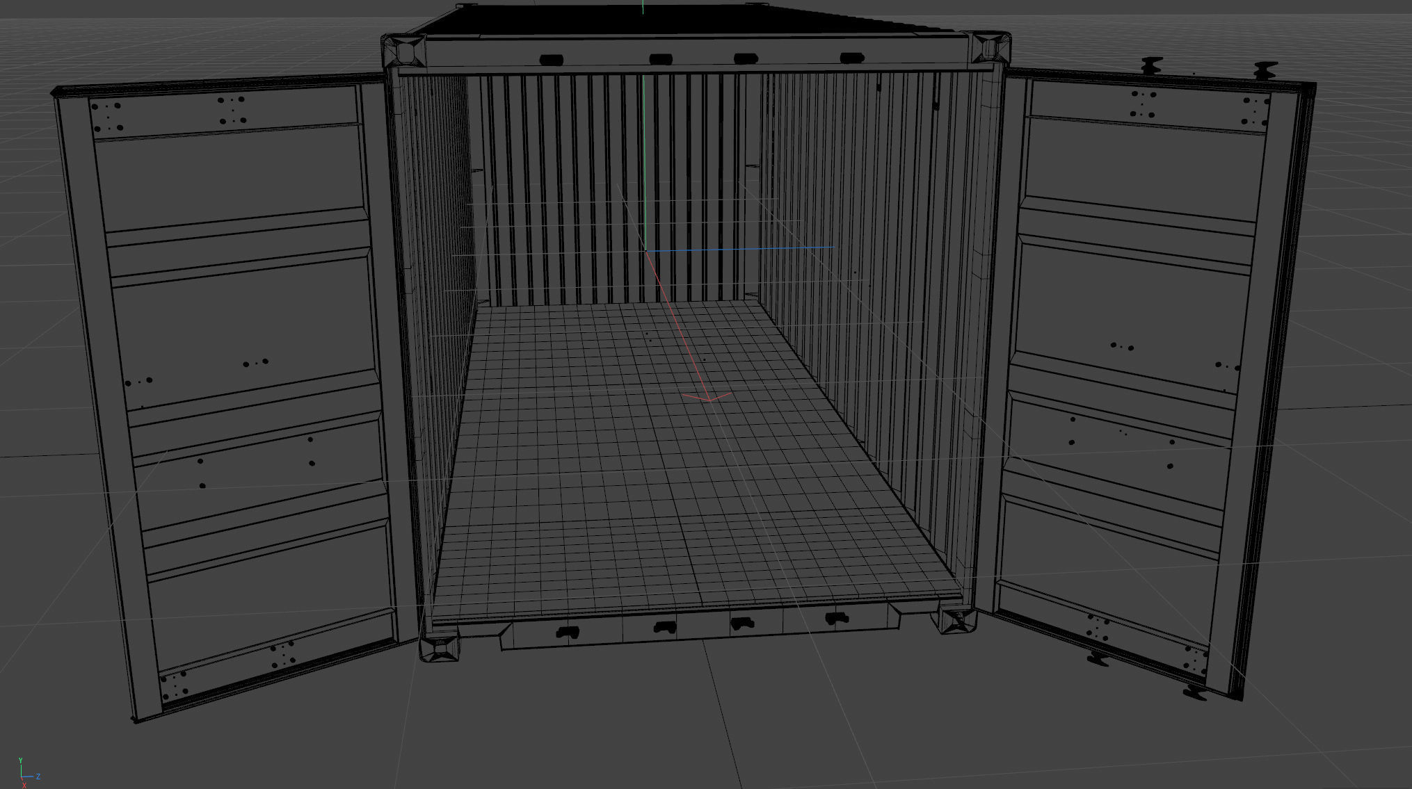 New 20ft Shipping Container 3D model_22
