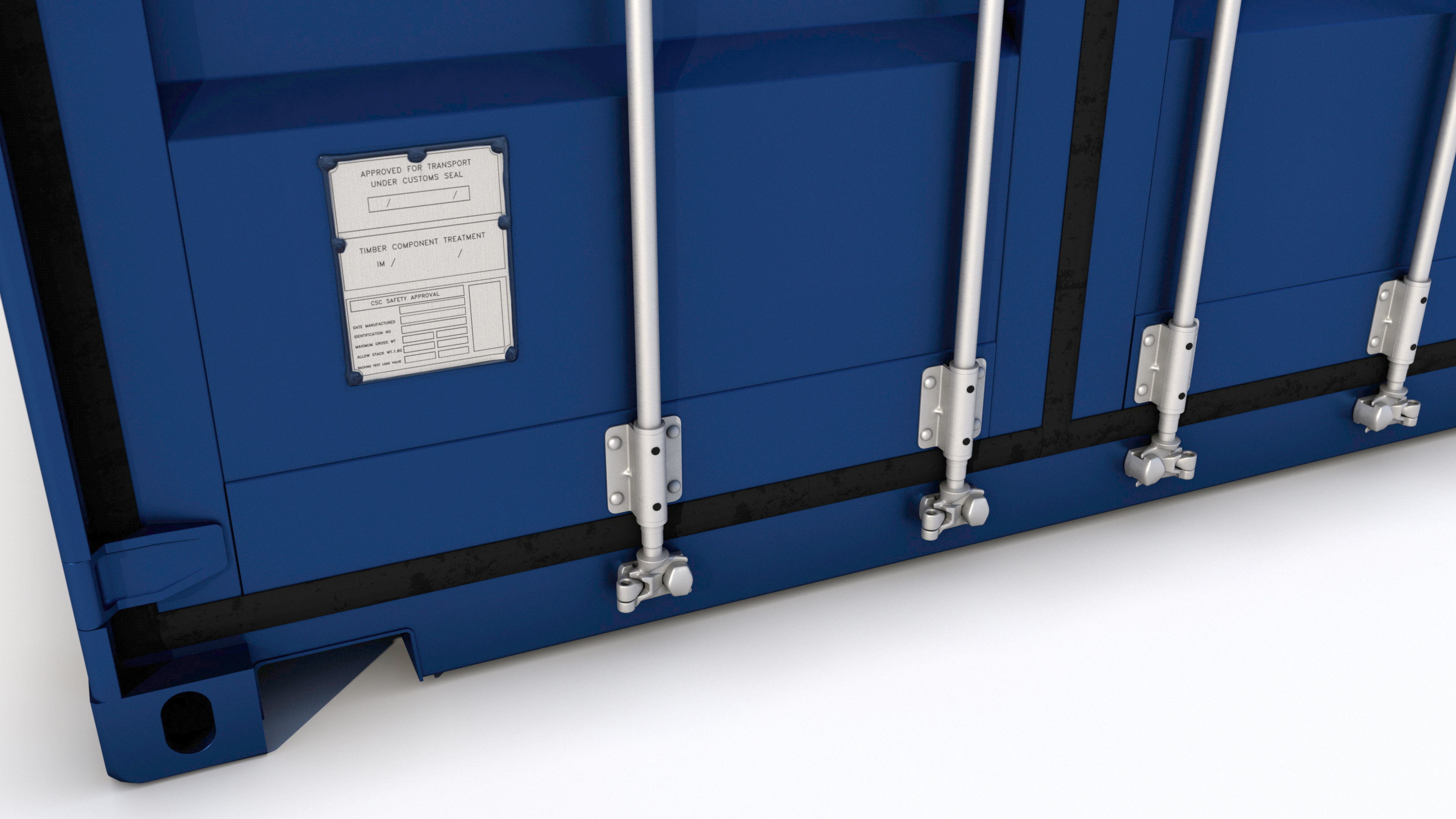 New 20ft Shipping Container 3D model_2