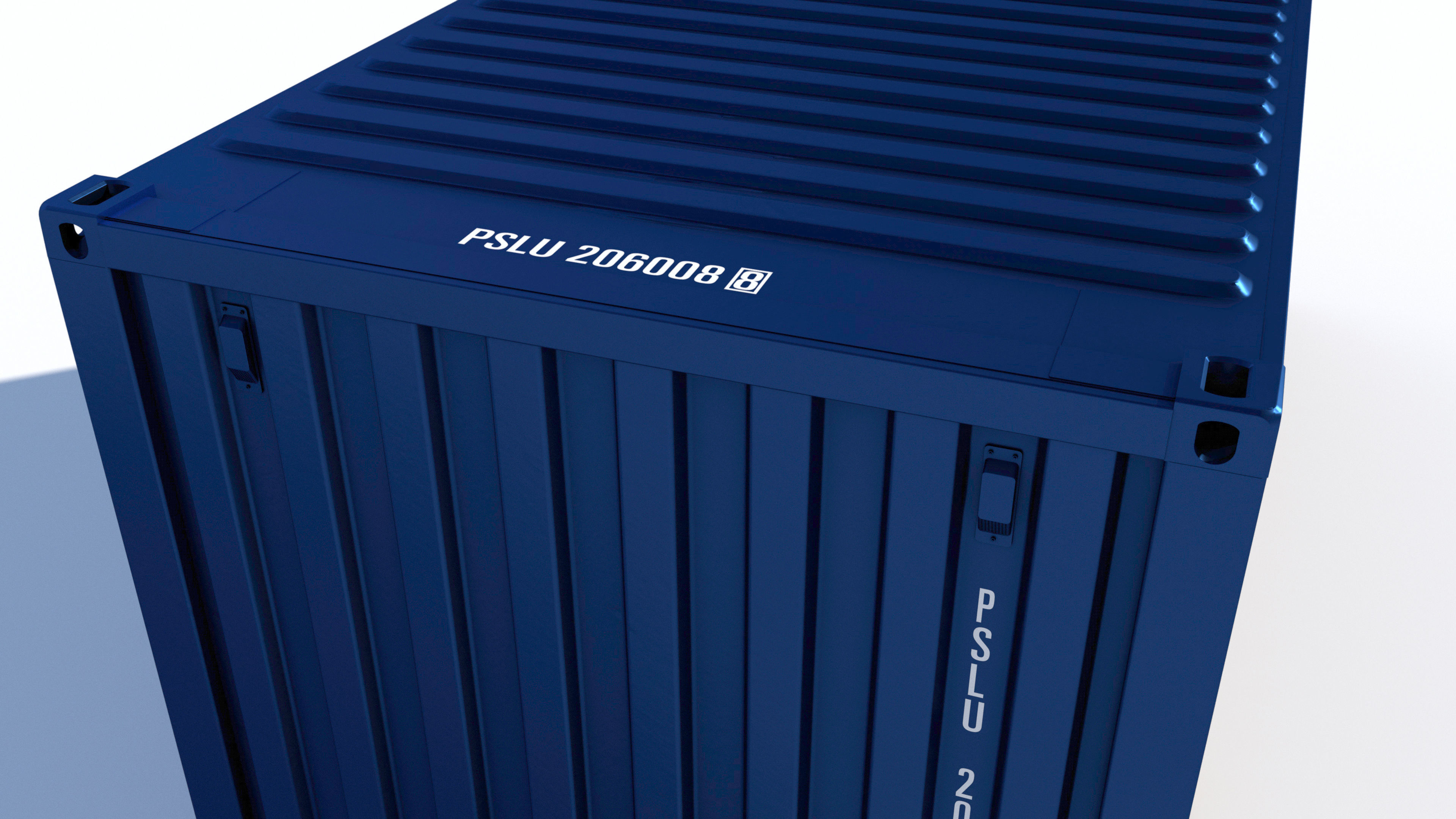 New 20ft Shipping Container 3D model_5