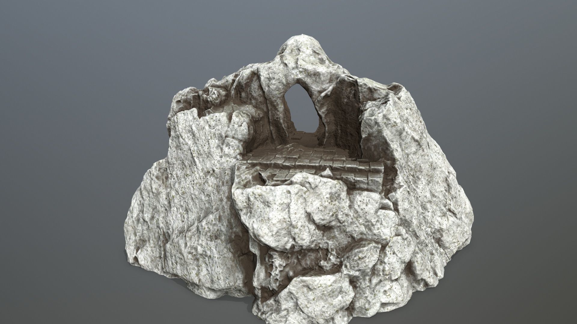 Soul Gate Low-poly 3D model_5