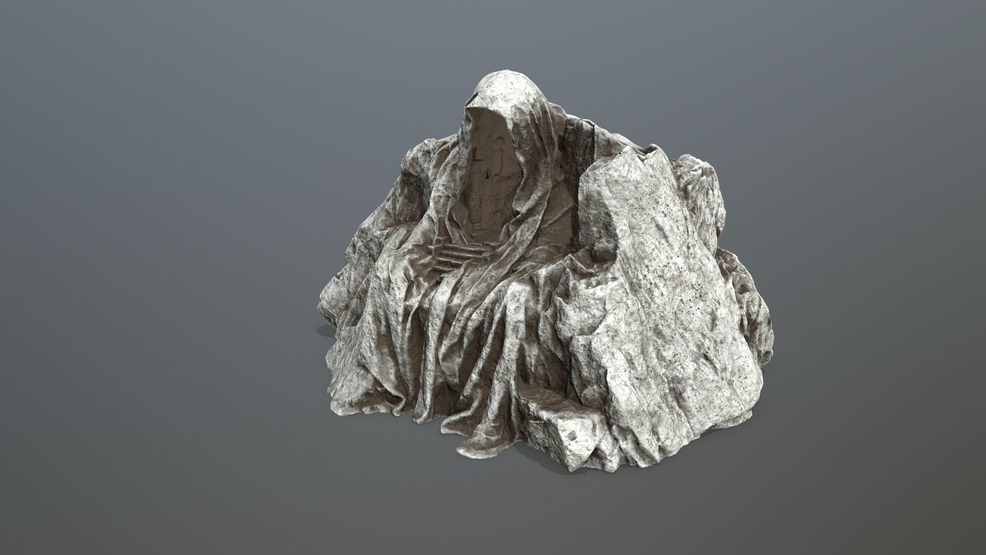 Soul Gate Low-poly 3D model_9