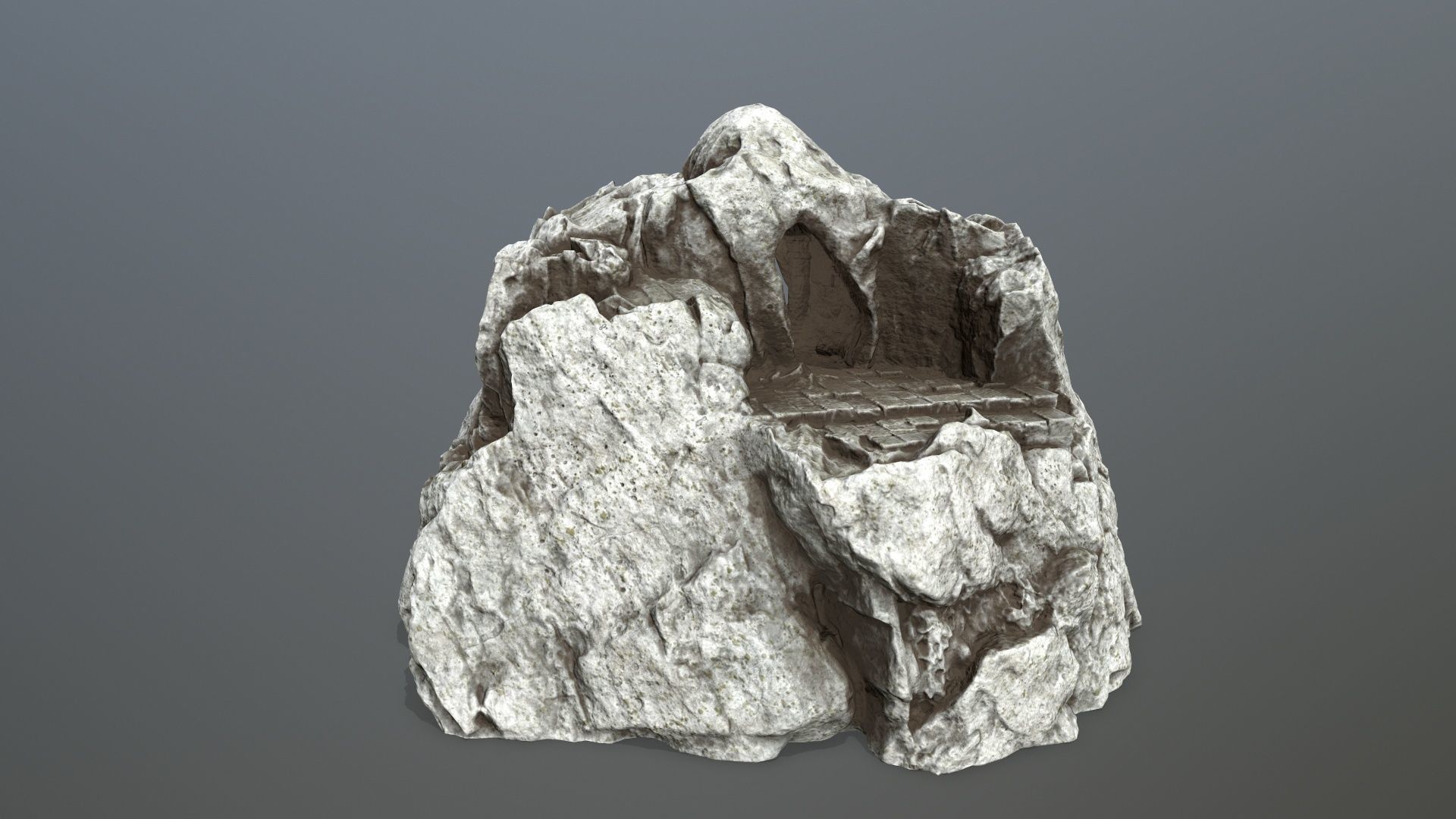 Soul Gate Low-poly 3D model_6