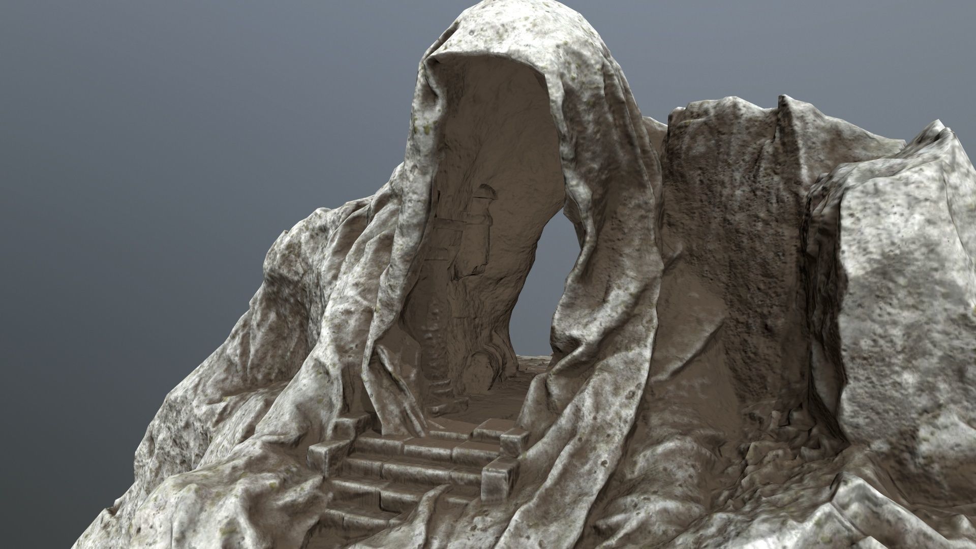 Soul Gate Low-poly 3D model_11