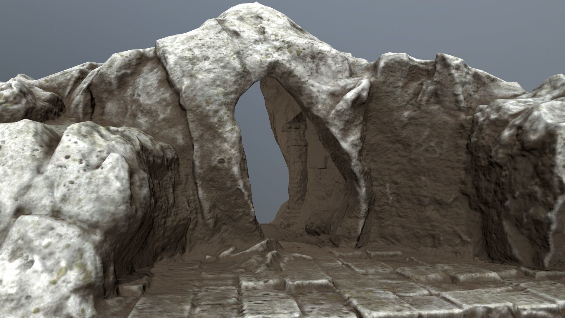 Soul Gate Low-poly 3D model_13